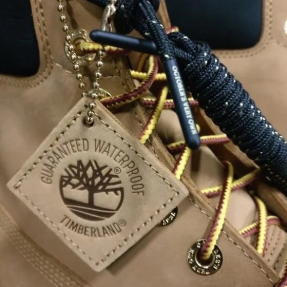 Timberland x OVO 6” Boots Wheat Nubuck Size 13 NIB - Picture 4 of 14